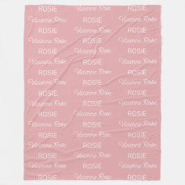 Personlig Fleece Blanket