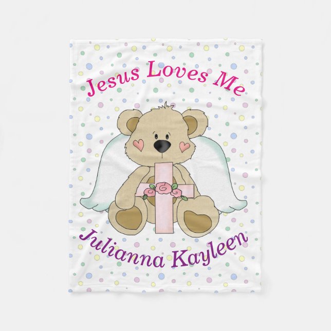 Personlig Fleece Blanket (Framsidan)