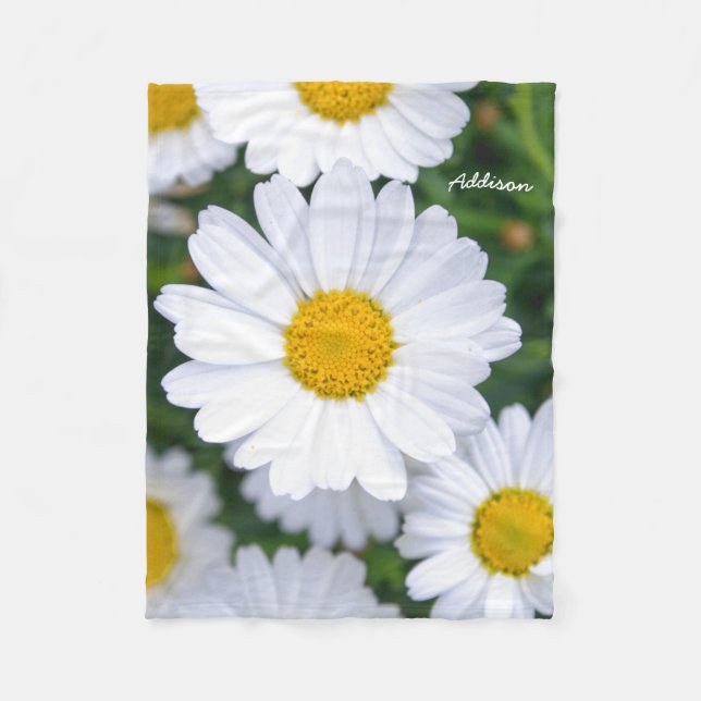 Personlig Fleece Blankets Vår blommor (Framsidan)