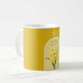 Personlig FLOMMMYNDIGHET Daffodil Kaffemugg