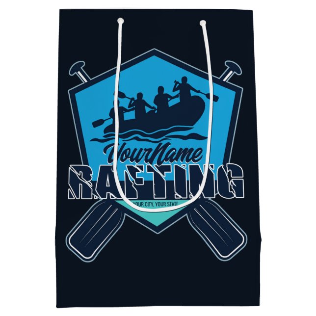 Personlig flottefärd äventyrlig vitvattenflod  (Baksidan)