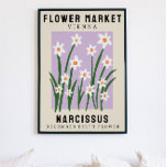 Personlig Flower Market Birtud Art Print Poster<br><div class="desc">Den här konsttryckningen finns i stil på en blomstermarknad som poster. Blommorna är Narcissus som är födelseblomman för december. Det finns utrymme för att anpassa texten så att du kan ändra platsen till något speciellt för dig och undertiteln till någons namn eller födelsedatum. Det här skulle vara perfekt för alla...</div>
