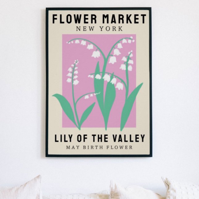 Personlig Flower Market Birtud Art Print Poster (Skapare uppladdad)