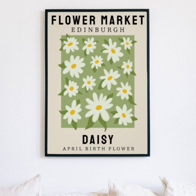 Personlig Flower Market Birtud Art Print Poster (Skapare uppladdad)