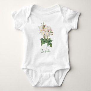 PERSONLIG FLOWERS BABY BODYSUIT T SHIRT