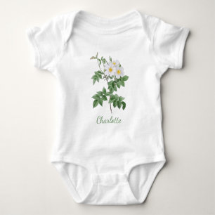 PERSONLIG FLOWERS BABY BODYSUIT T SHIRT