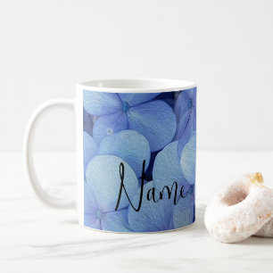 Personlig Flowers Blommigt Design Coffee Mugg