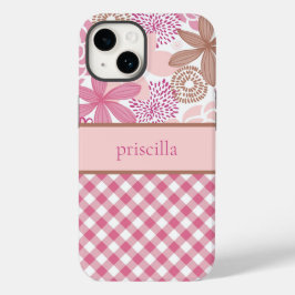 Personlig Flowers och Pput Phone Case