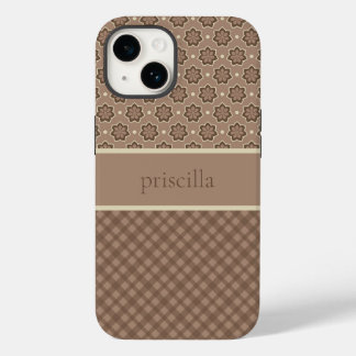 Personlig Flowers och Pput Phone Case