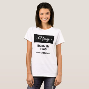 Personlig född 1960 t shirt