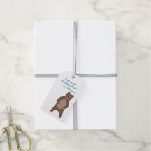 Personlig födelsedag Modern brun björnfläck