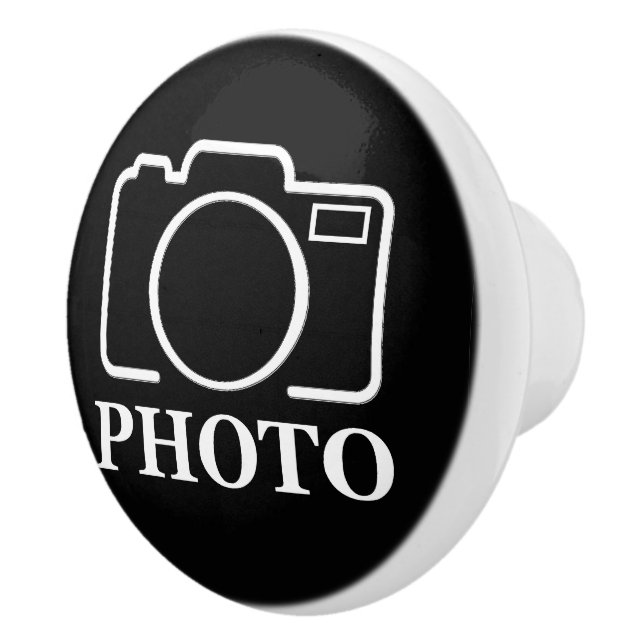 Personlig födelsedag - skjut upp foto knopp (Höger)