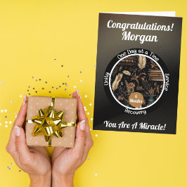 Personlig födelsedags- eller jubileumskort för nyk kort