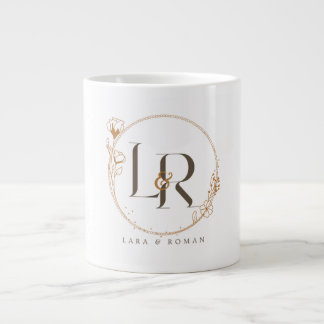 Personlig födelsedagsblomma Tumbler med namn Jumbo Mugg