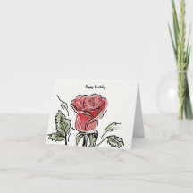 Personlig födelsedagskort