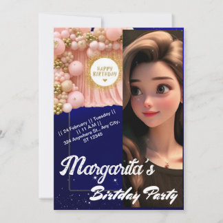 Personlig Födelsedagskort Tack Kort