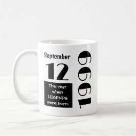 Personlig födelsedagspresent kaffemugg