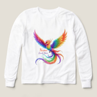 Personlig Födelsedagspresent med Namn och Födelsed T Shirt