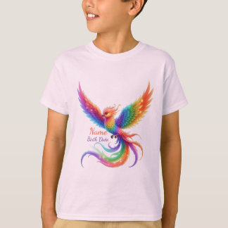 Personlig Födelsedagspresent med Namn och Födelsed T Shirt