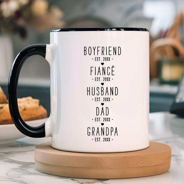 Personlig födelsedagspresent till farfar med milst mugg (Skapare uppladdad)