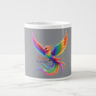 Personlig Födelsedagspresent till Regenbågens Feni Jumbo Mugg
