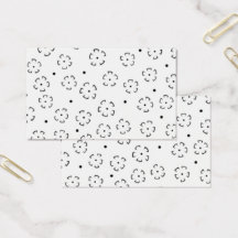 Personlig födelsedagspresentmapp med blommotiv