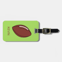 Personlig Football boll Luggage Tag
