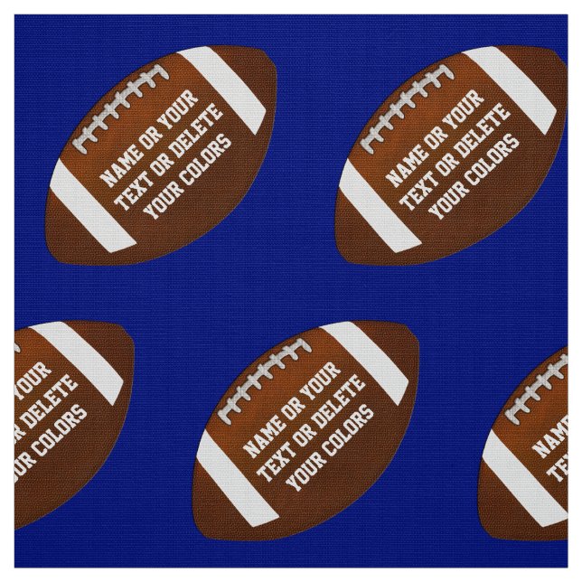 Personlig Football Fabric av Yard Tyg (Provkarta)
