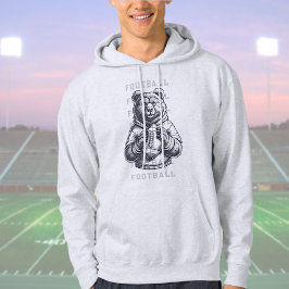 Personlig Football Hoodie