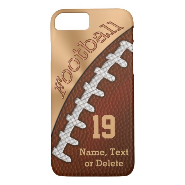Personlig Football iPhone 7 Fodral Case-Mate iPhone Skal (Baksida)