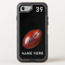 Personlig Football iphone case, OtterBox