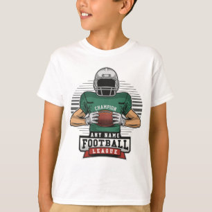 Personlig Football League Player Team Champ T Shirt