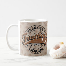 Personlig Football League Player Team Kaffemugg