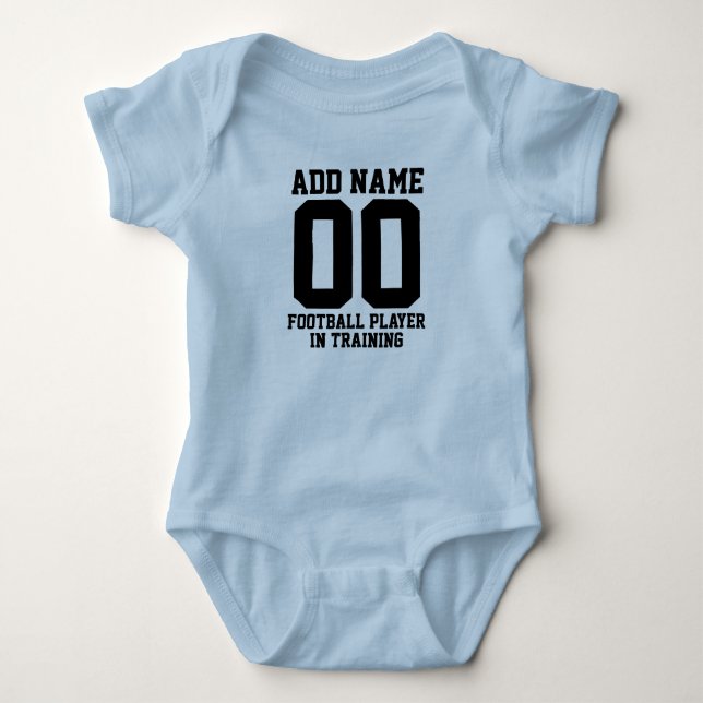 Personlig Football Player in Training T Shirt (Framsida)