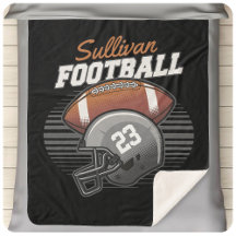Personlig Football Player Team Number Helmet
