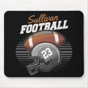 Personlig Football Player Team Number Helmet Musmatta