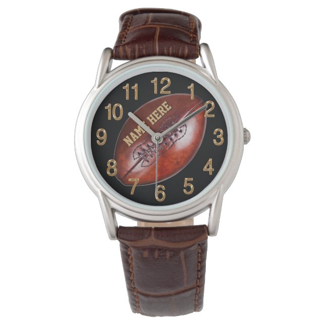Personlig Football Watches for Players, Coach Armbandsur (Framsida)