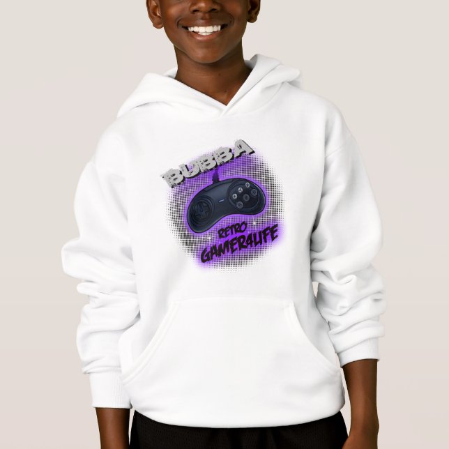 Personlig för Airbrush Retro-spelare  T Shirt (Framsida)
