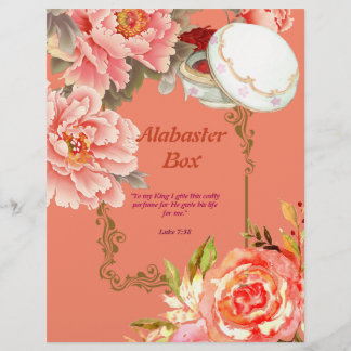 Personlig för Alabaster Box-Dikt Papper