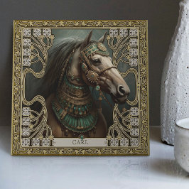 Personlig för anchanted Spirit Horse Kakelplatta