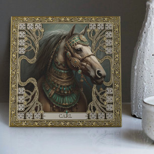Personlig för anchanted Spirit Horse Kakelplatta