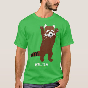Personlig för Anpassningsbar av permanent röd pa T Shirt