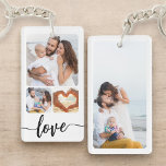 Personlig för anpassningsbar fyra foto Collage Tex<br><div class="desc">Skapa en meningsfull nyckelfråga med den här Anpassningsbarna, Personlig fyra tangentbord för fotokollage. Ladda upp fyra av dina favoritfoton - familj, vänner, husdjur eller speciella ögonblick - och anpassa det med ett namn-, date- eller kort-meddelande för att göra det till din rätta. Den här kompakta och lätta nyckelkedjan är en...</div>