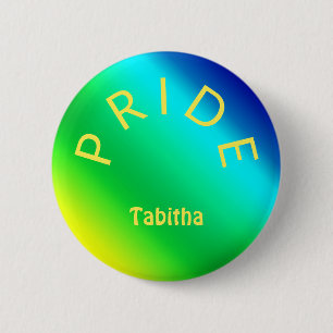 Personlig för anpassningsbar PRIDE för Multifärgad Knapp