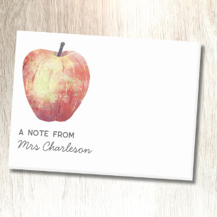 Personlig för apple Teacher-utvärdering Post-it Block