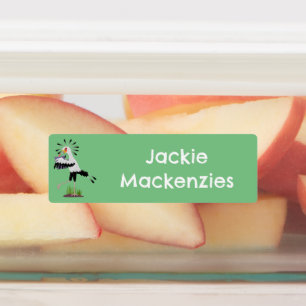 Personlig för att skriva tecknad till Cute Secreta Klistermärke