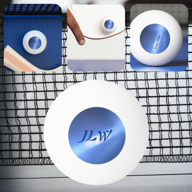 Personlig för blå reflexion pingisboll (Skapare uppladdad)