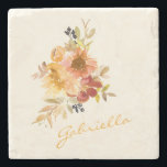 Personlig för Blommigt för höstfällning, vattenfär Stenunderlägg<br><div class="desc">Personligen snyggt för Blommigt för höstfyllning med vattenfärg på  Stone Underlägg</div>