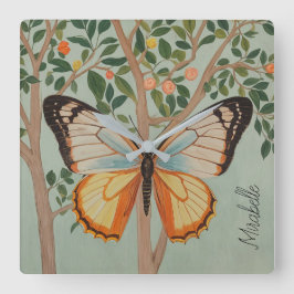 Personlig för böjningsförmåga fyrkantig klocka