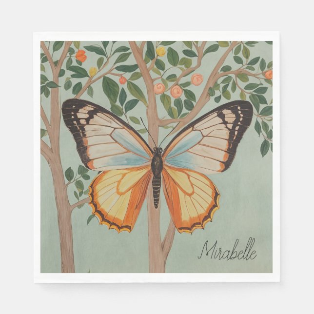 Personlig för böjningsförmåga pappersservett (Framsidan)